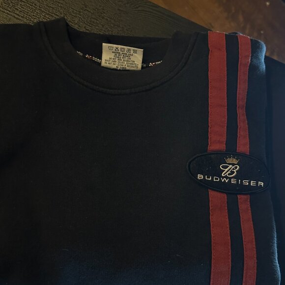 Vintage Budweiser Racing Sweatshirt – Chase Authentics – Size M - Picture 4 of 6